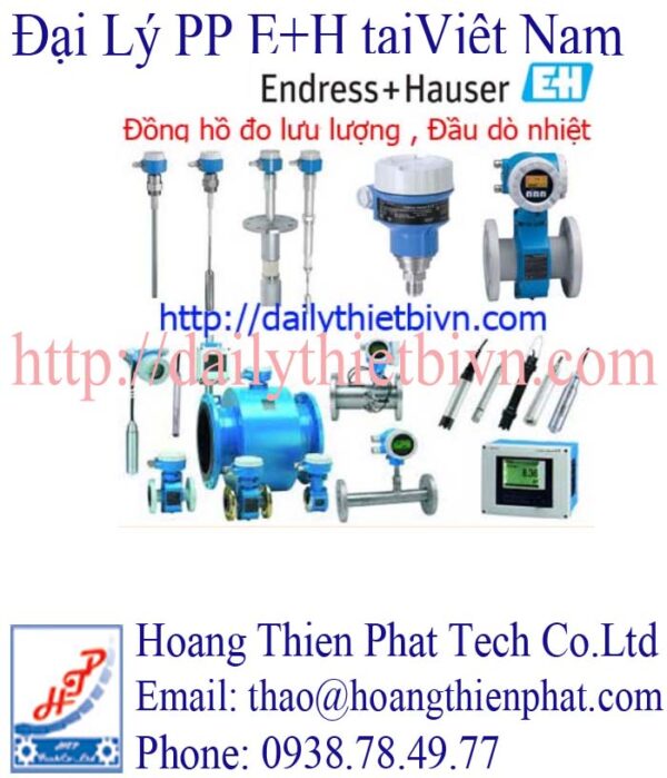 Thiết bị đo lưu lượng Endress Hauser