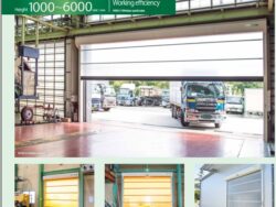 Cửa cuốn nhựa PVC cho kho đóng gói