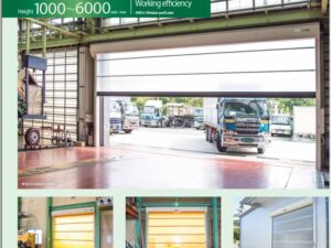 4 Cửa cuốn nhựa PVC cho kho đóng gói