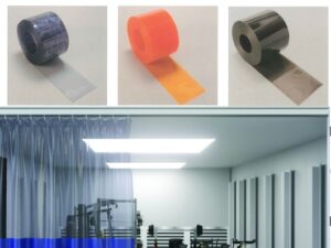 6-china Rèm cửa nhựa PVC chống con trùng