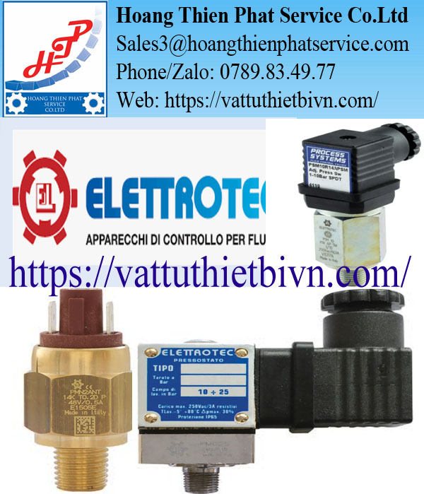 Công tắc áp lực Elettrotec