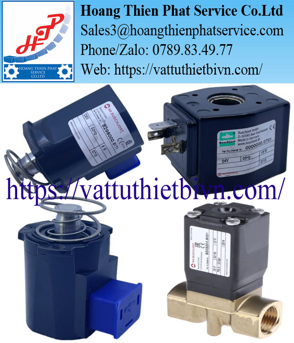 Cuộn coil van điện từ Buschjost