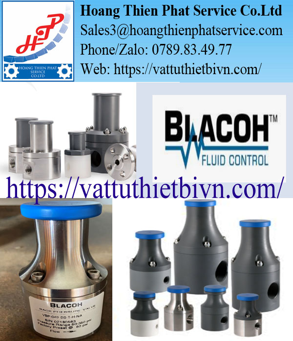 Van áp suất ngược Blacoh