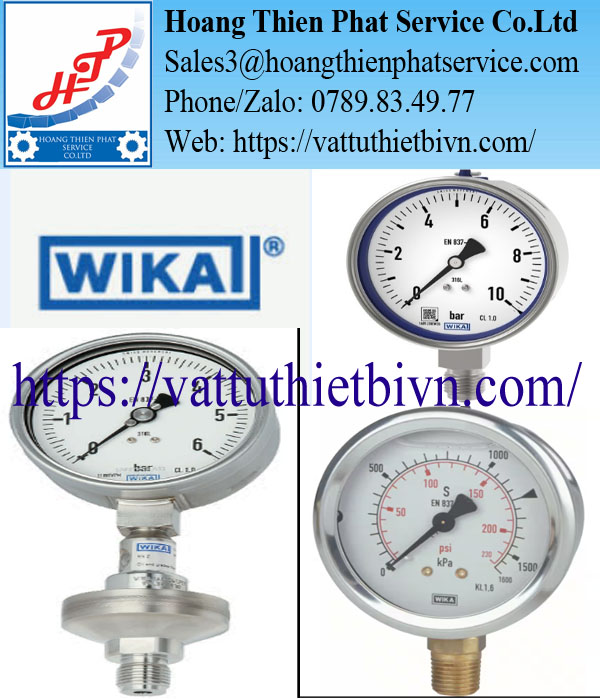 Đồng hồ áp suất WIKA