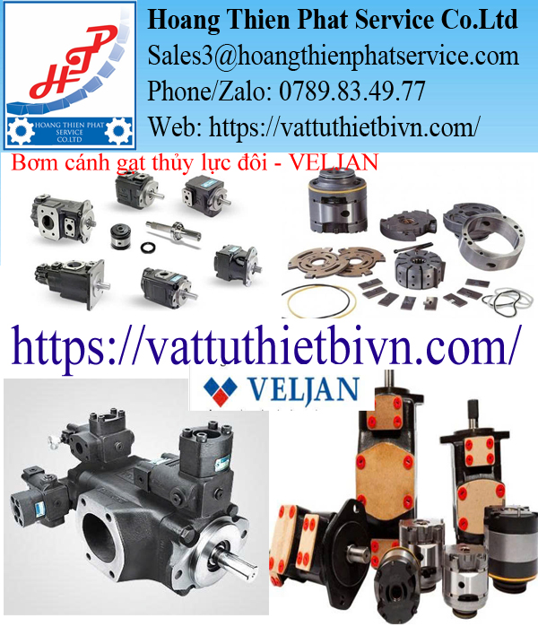 Bơm cánh gạt thủy lực đôi - VELJAN