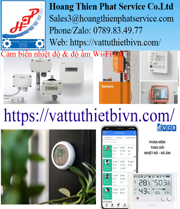 Cảm biến nhiệt độ & độ ẩm Wi-Fi IoT