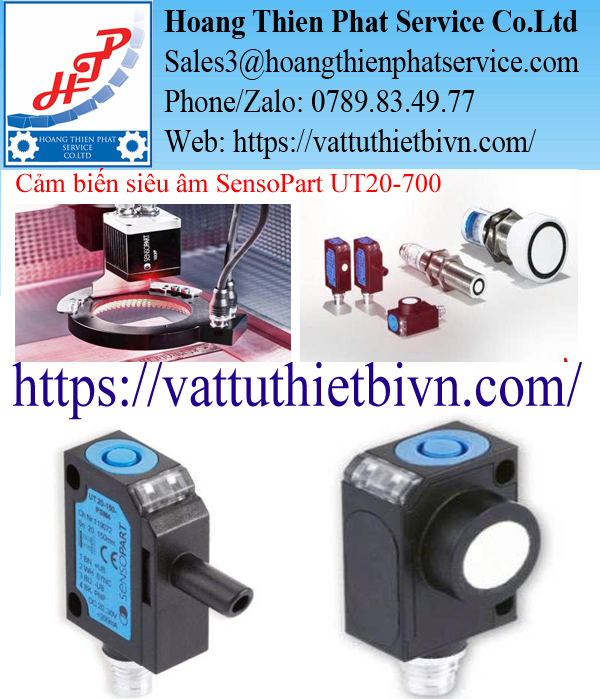 Cảm biến siêu âm SensoPart UT20-700