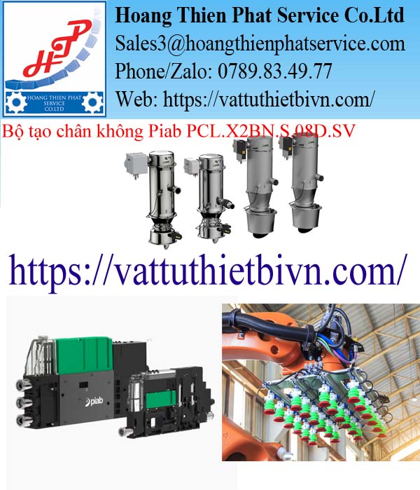 Bộ tạo chân không Piab PCL.X2BN.S.08D.SV