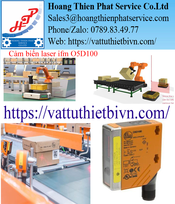 Cảm biến laser ifm O5D100