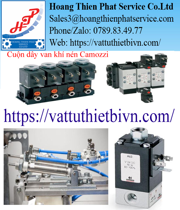 Cuộn dây van khí nén Camozzi U77