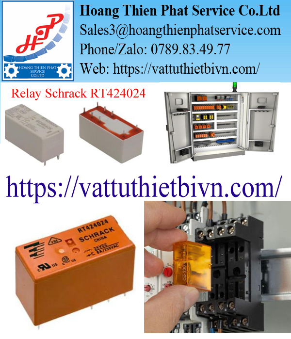 Cần gạt relay Schrack RT17017