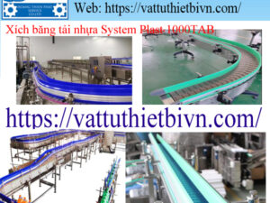 Xích băng tải nhựa System Plast 1000TAB Xích băng tải nhựa System Plast 1000TAB