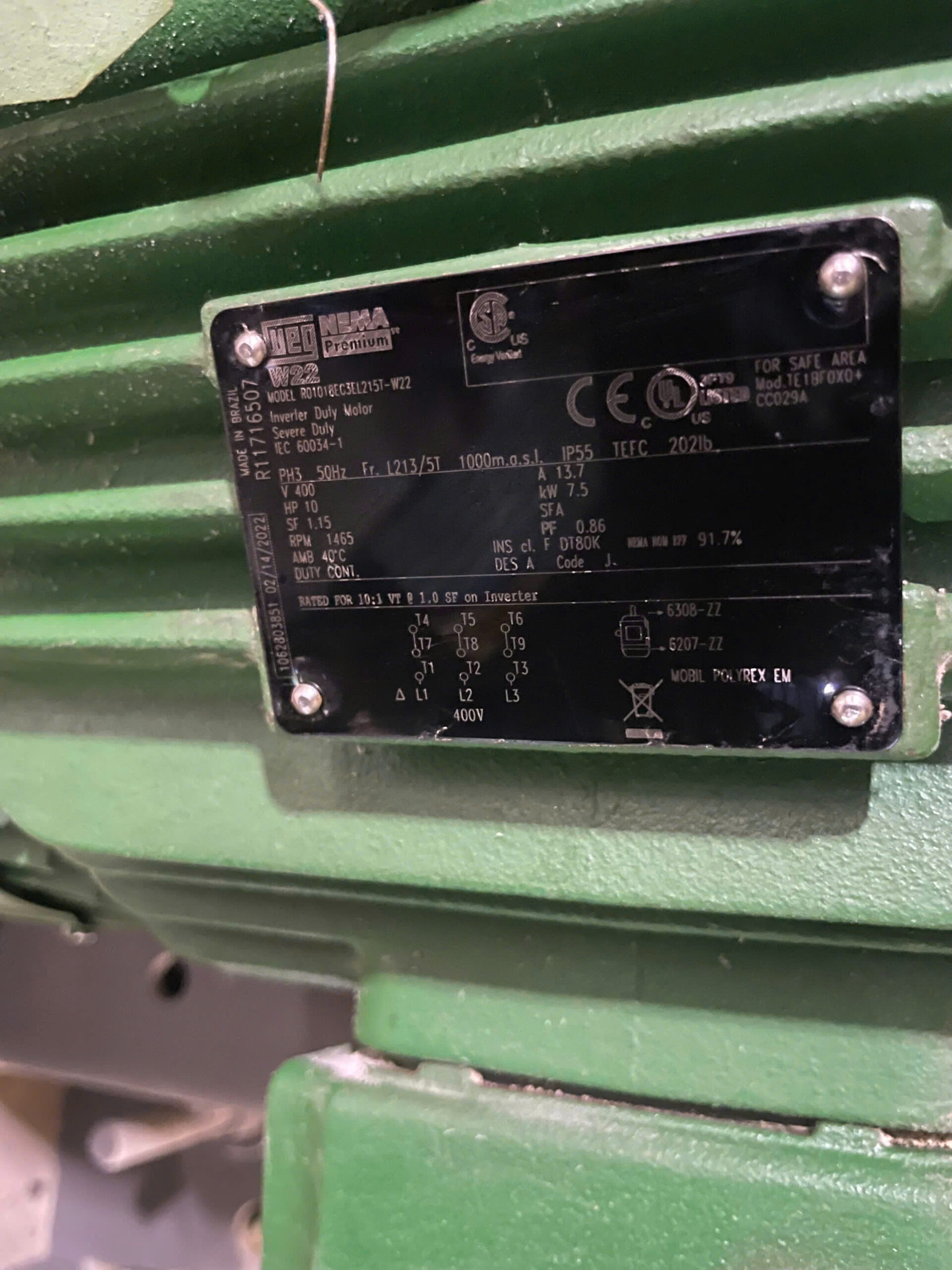 Vì sao motor WEG W22 được sử dụng trong công nghiệp?