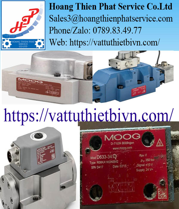 Đại lý Van thủy lực MOOG Việt Nam