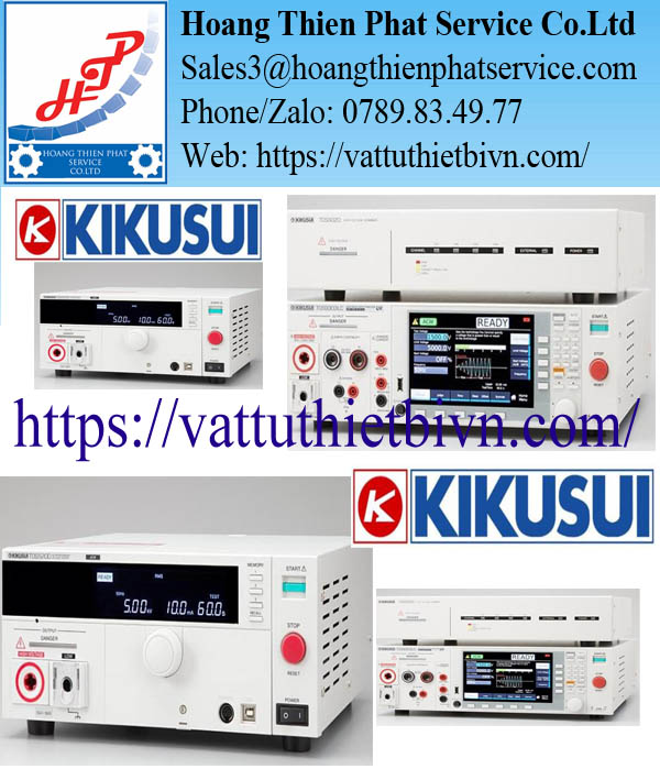Máy kiểm tra an toàn điện Kikusui
