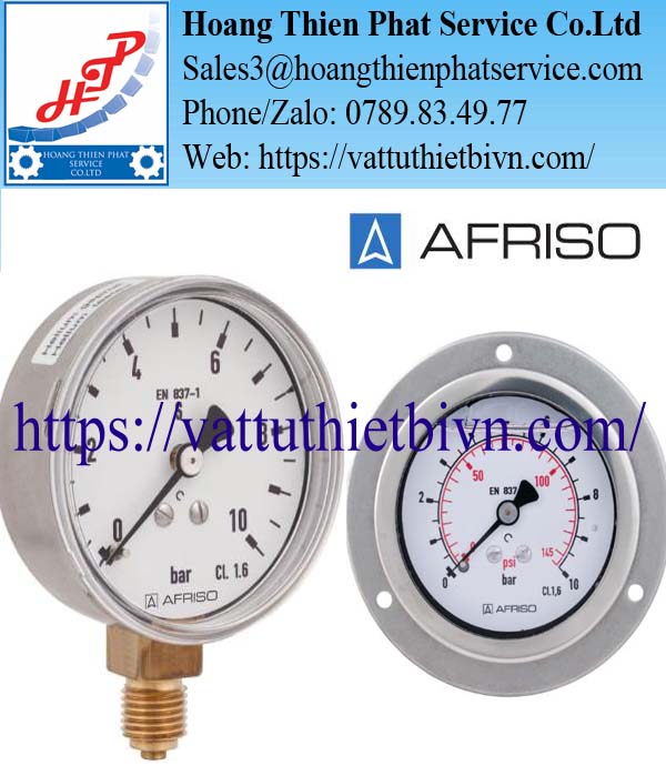 Đồng hồ đo áp suất AFRISO Đồng hồ đo áp suất AFRISO