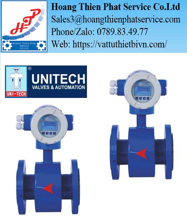 Lưu lượng kế điện từ Unitech Lưu lượng kế điện từ Unitech