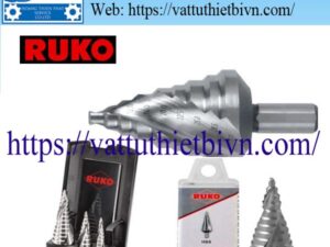 Mũi khoan bước Ruko HSS-Co 5 Mũi khoan bước Ruko HSS-Co 5