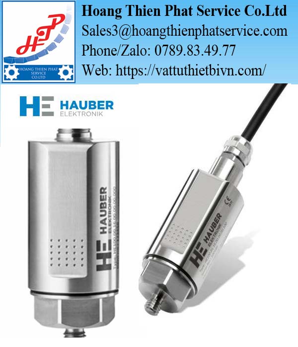 Cảm biến đo rung Hauber HE100 4–20mA